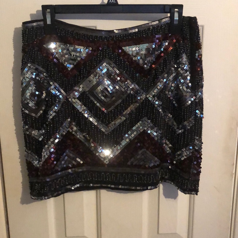 Sequin Skirt